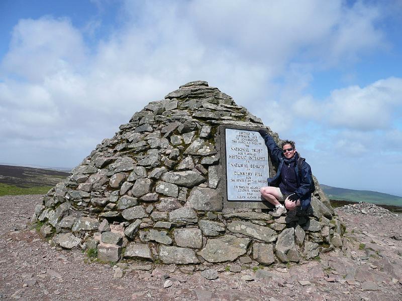 P1010026- Sommet du Dunkery beacon point le plus haut du parc national Exmoor.JPG - Sommet du Dunkery beacon point le plus haut du parc national Exmoor